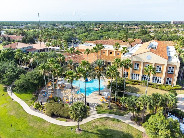 3390 Fallbrook Dr, Kissimmee, FL 34759 - bird's eye view of a pool