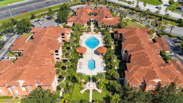 5548 Metrowest Blvd Unit 202, Orlando, FL 32811 - drone / aerial view of a pool
