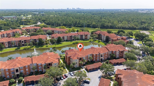 5548 Metrowest Blvd Unit 202, Orlando, FL 32811 - aerial view of a forest and a nearby body of water