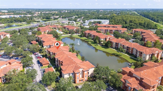 5548 Metrowest Blvd Unit 202, Orlando, FL 32811 - drone / aerial view of a nearby body of water and apartment complex