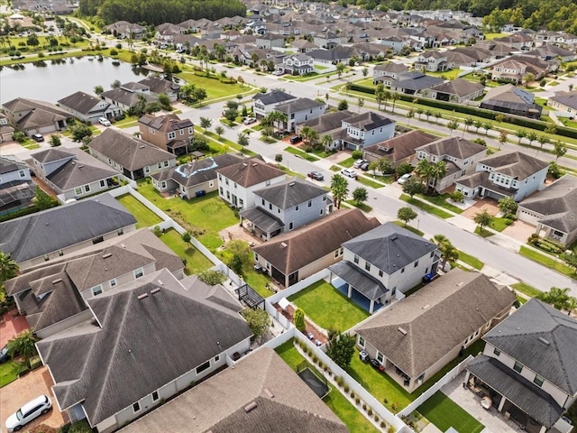 2511 Nouveau Way, Kissimmee, FL 34741 - aerial view of residential area with a large body of water