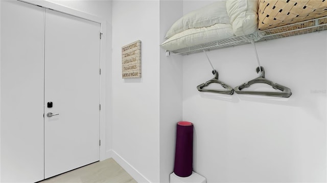 7551 Excitement Dr, Reunion, FL 34747 - laundry area featuring baseboards