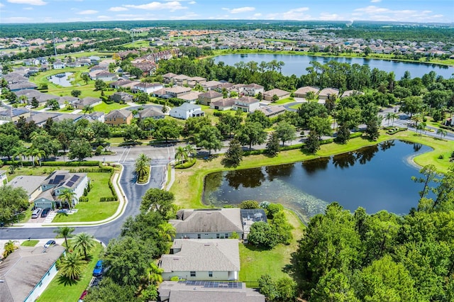 123 Preston Ave, Davenport, FL 33837 - aerial view of property's location with a nearby body of water and nearby suburban area