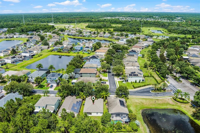 123 Preston Ave, Davenport, FL 33837 - aerial perspective of suburban area featuring a nearby body of water