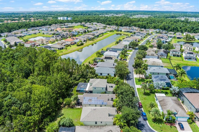 123 Preston Ave, Davenport, FL 33837 - aerial view of residential area with a large body of water