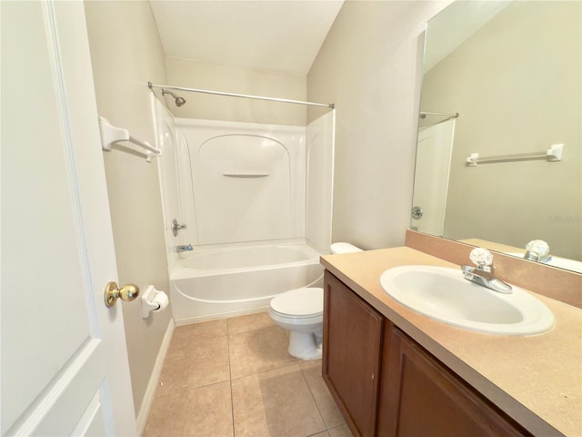10238 Cala Lily Trl Unit S, Orlando, FL 32832 - bathroom with tile patterned floors, shower / bathtub combination, and vanity