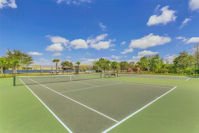 10238 Cala Lily Trl Unit S, Orlando, FL 32832 - view of tennis court with community basketball court