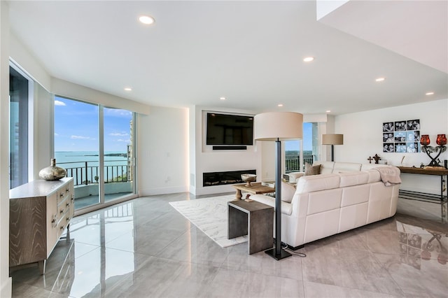 view of living room