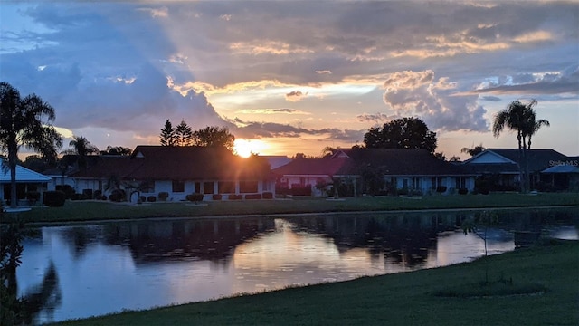 property view of water