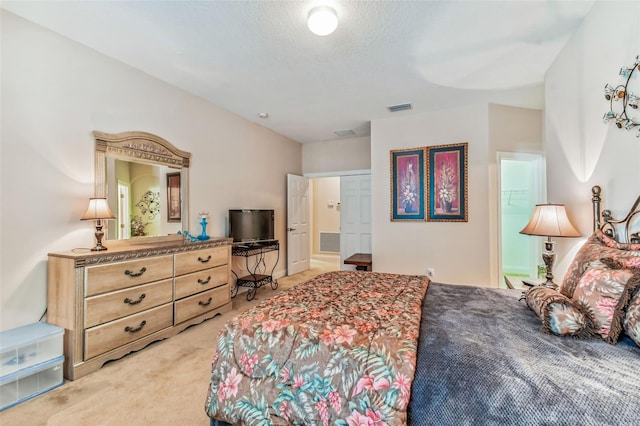 bedroom featuring carpet flooring