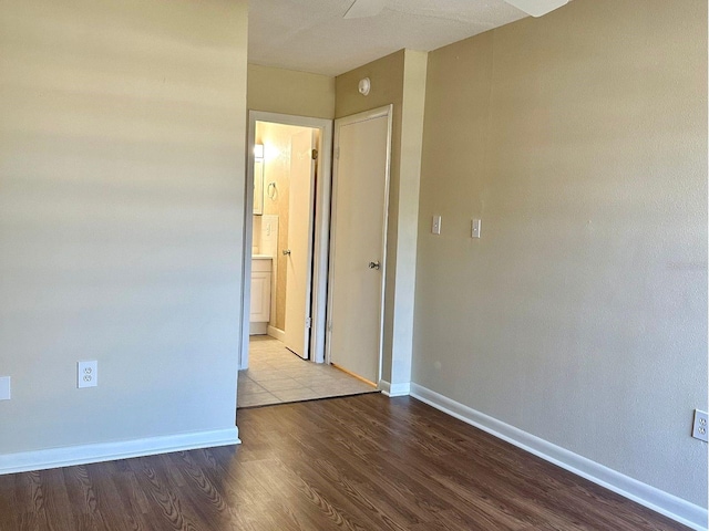 empty room with tile flooring