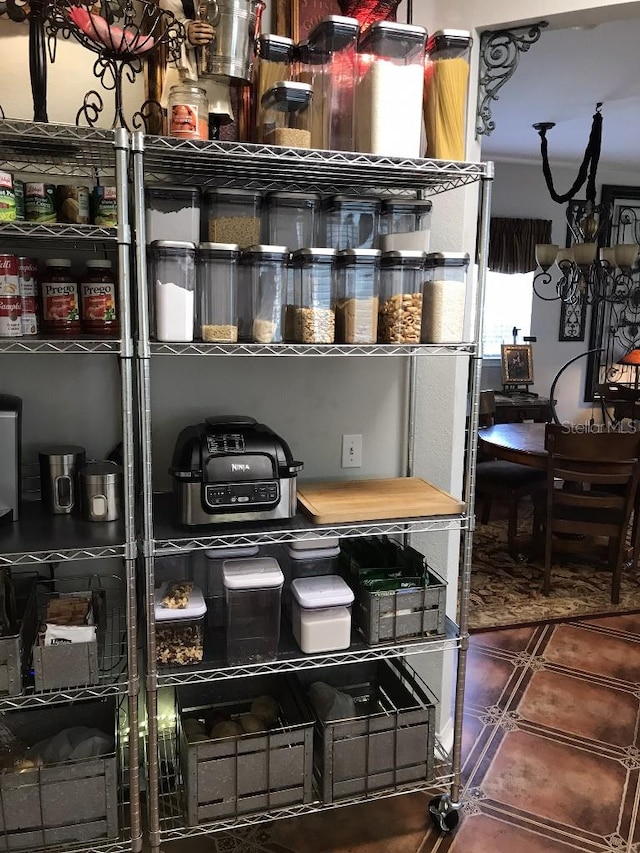 view of pantry