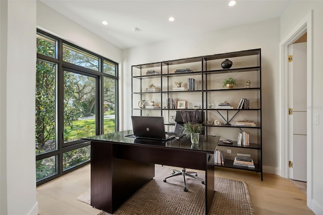1630 Douglas Ave, Dunedin, FL 34698 - office space featuring recessed lighting and light wood-type flooring