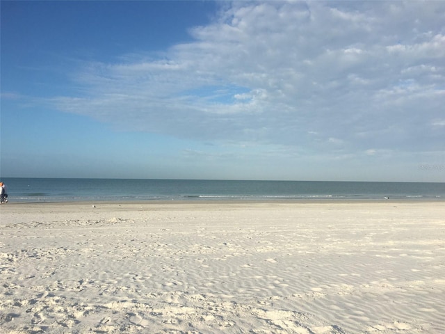 water view featuring a view of the beach