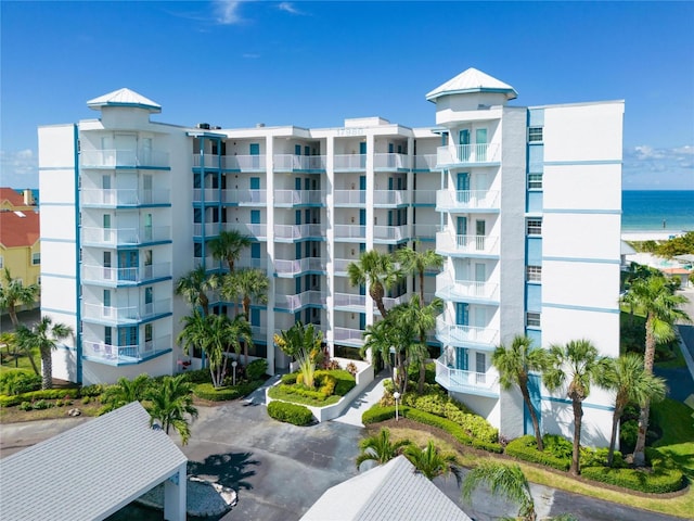 view of property featuring a water view