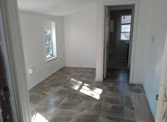 view of tiled empty room