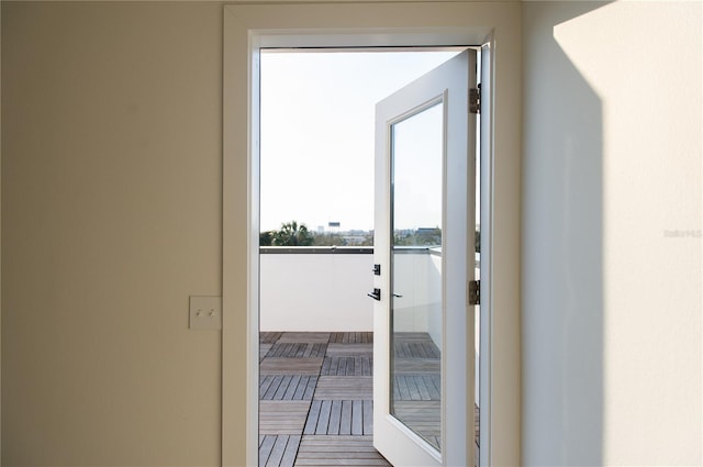 view of entryway