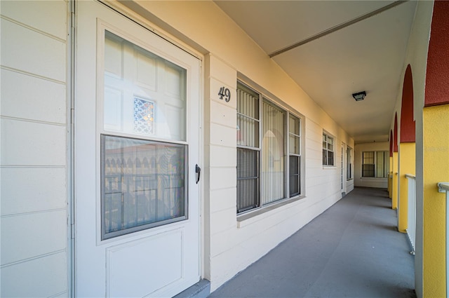 view of property entrance