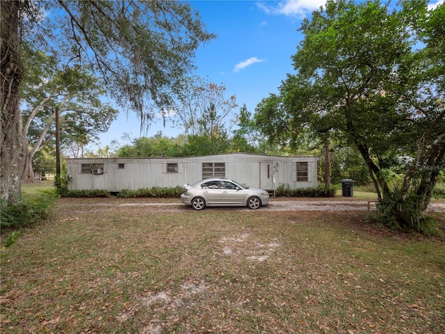 view of manufactured / mobile home