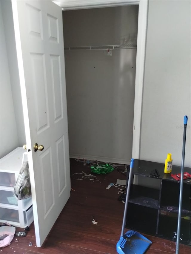 view of closet