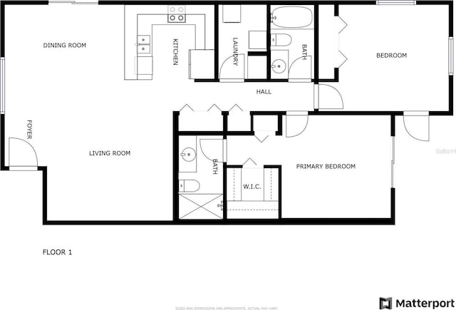 1013 Apollo Beach Blvd Unit 202, Apollo Beach, FL 33572 - view of floor plan / room layout