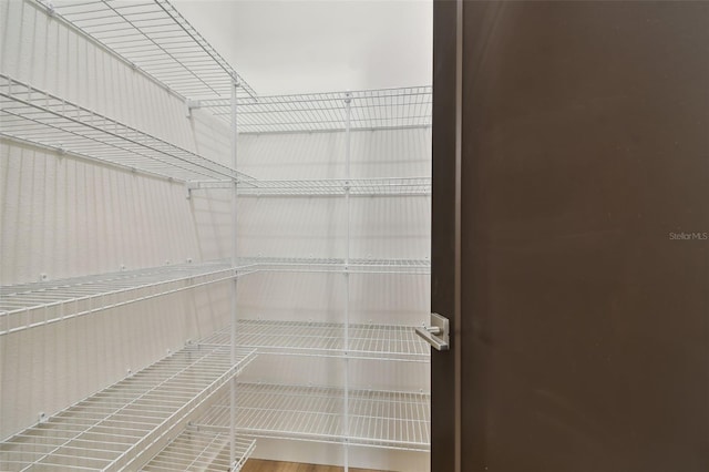 view of pantry