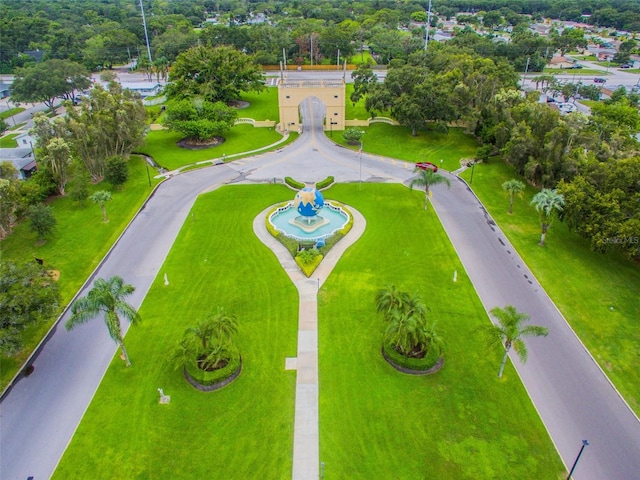 view of aerial view