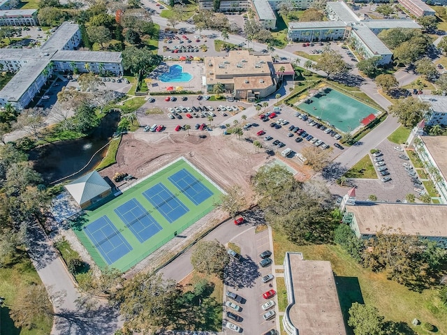 view of birds eye view of property