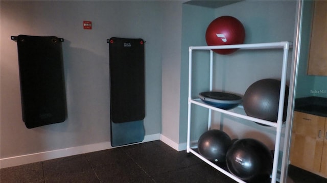 view of exercise room