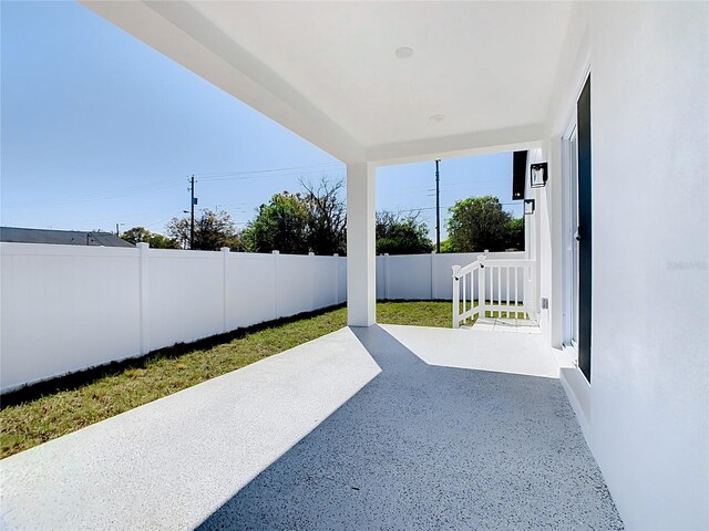 view of patio