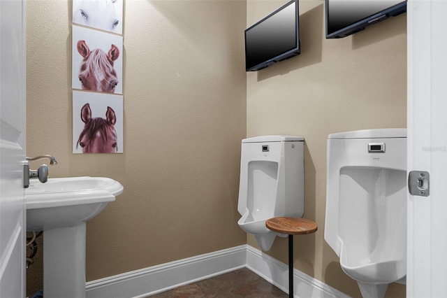 bathroom featuring tile patterned floors