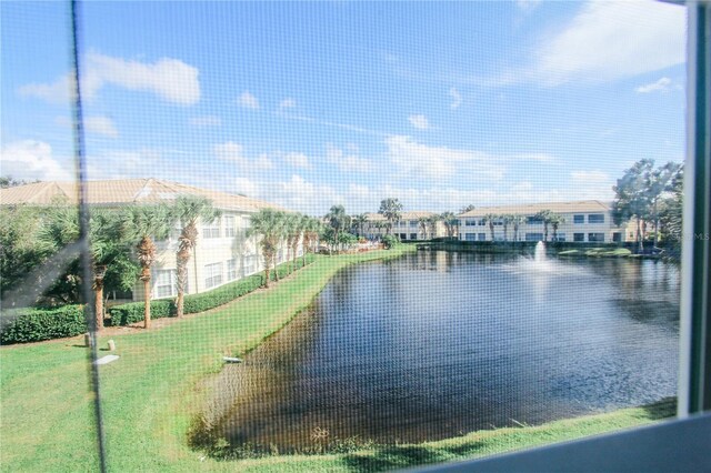property view of water