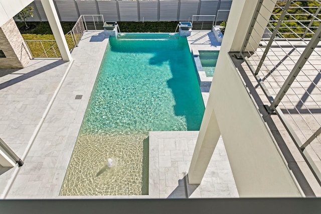 view of pool