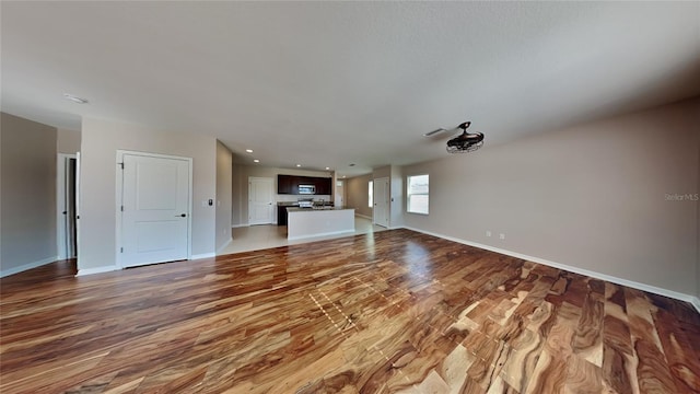 view of unfurnished living room