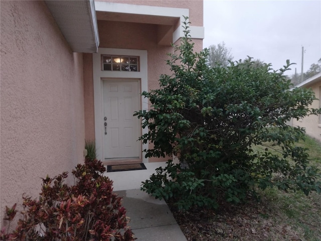 view of entrance to property