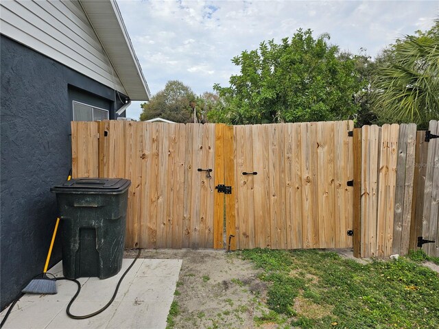 view of gate