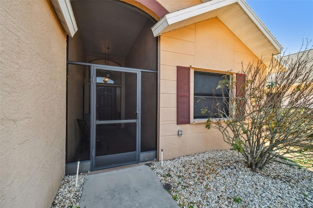 view of property entrance