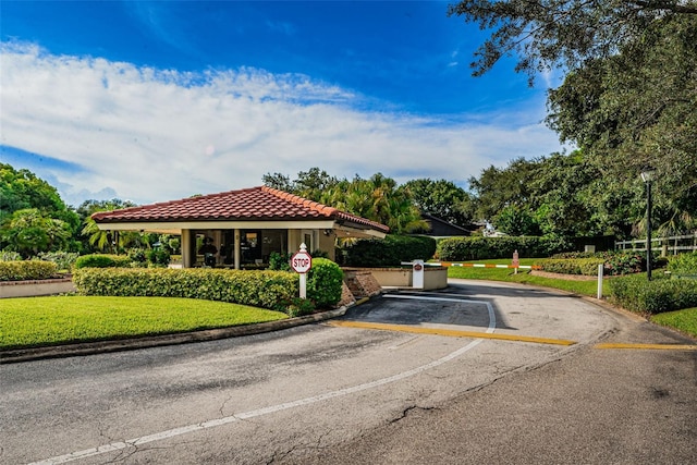 view of mediterranean / spanish home