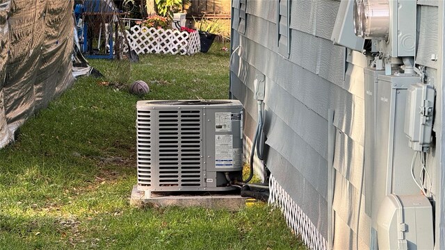 details featuring central air condition unit