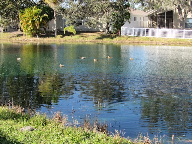 property view of water