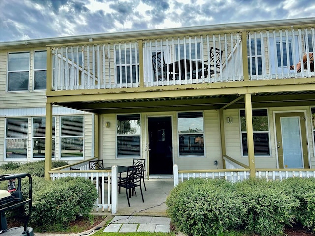 view of rear view of house