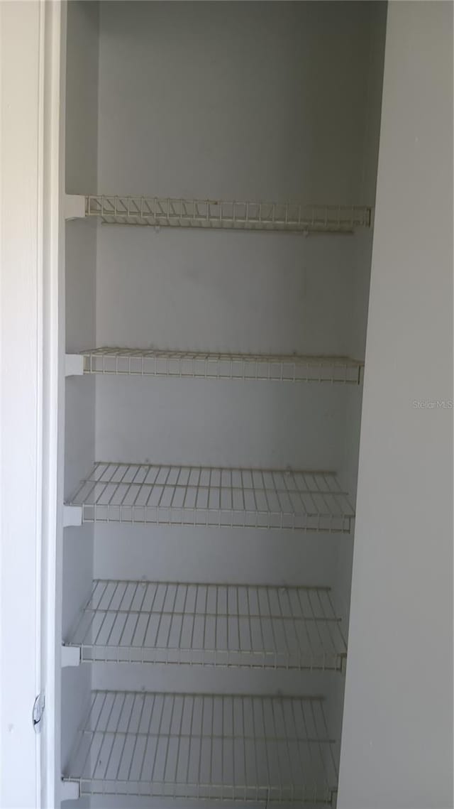 view of pantry