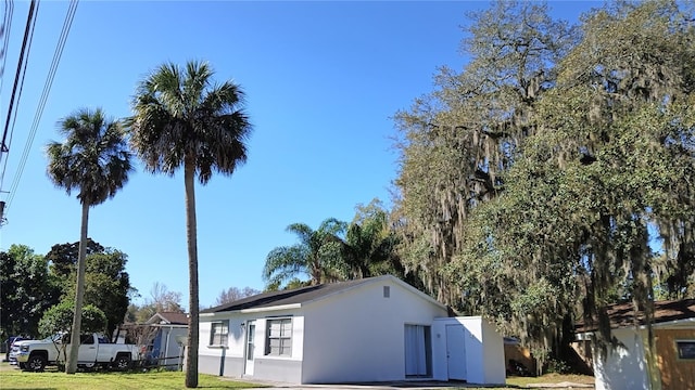 view of side of home