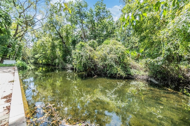 property view of water