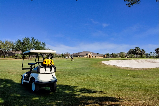 surrounding community featuring a yard