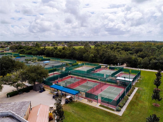 view of birds eye view of property