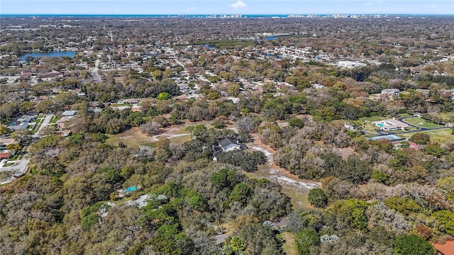 view of aerial view