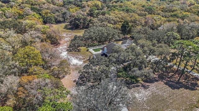 view of aerial view