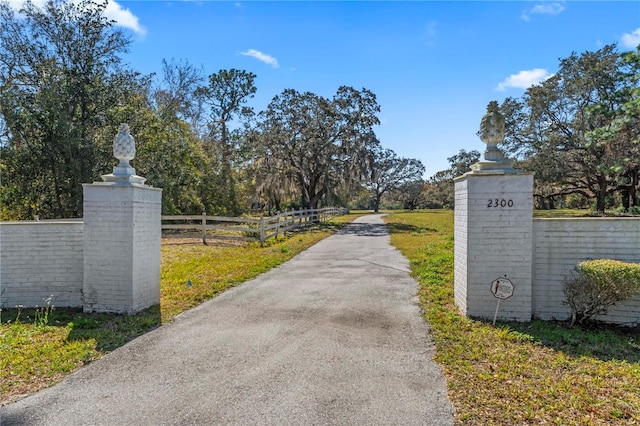 view of gate