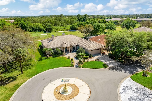 view of birds eye view of property